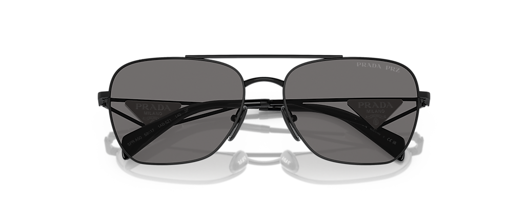 Prada PR A50S Metal Black Sunglasses Prada PR A50S Metal Black Sunglasses