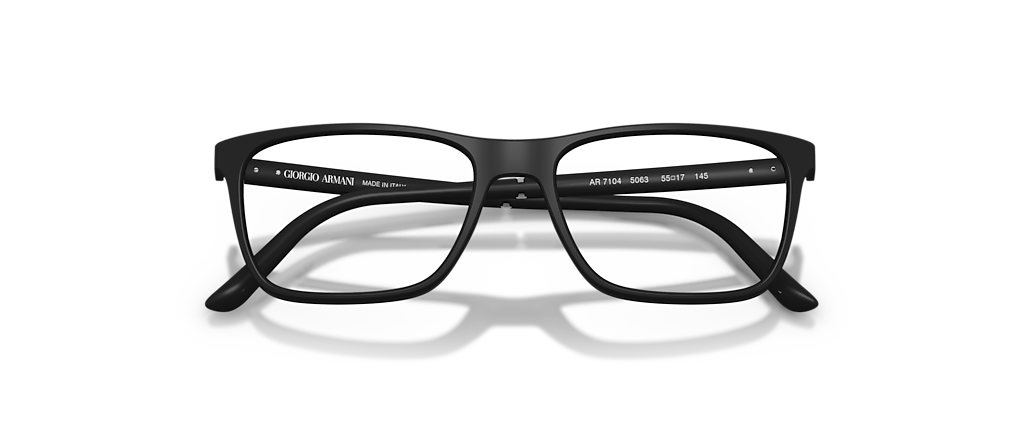 Giorgio Armani AR7104 Black Rubber Frames