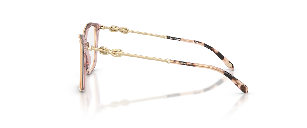 Tiffany & Co. TF2160B Brown On Pink Grey Frames