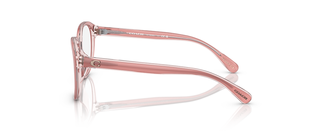 Coach HC6209U Milky Pink/Transparent Pink Frames