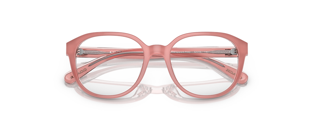 Coach HC6209U Milky Pink/Transparent Pink Frames