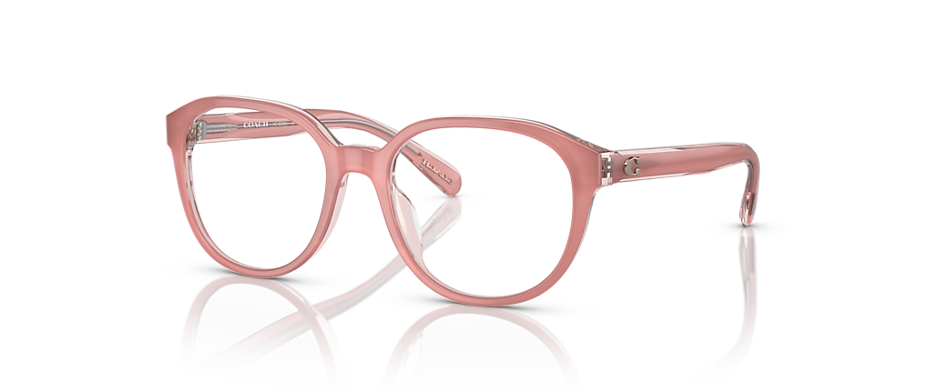 Coach HC6209U Milky Pink/Transparent Pink Frames