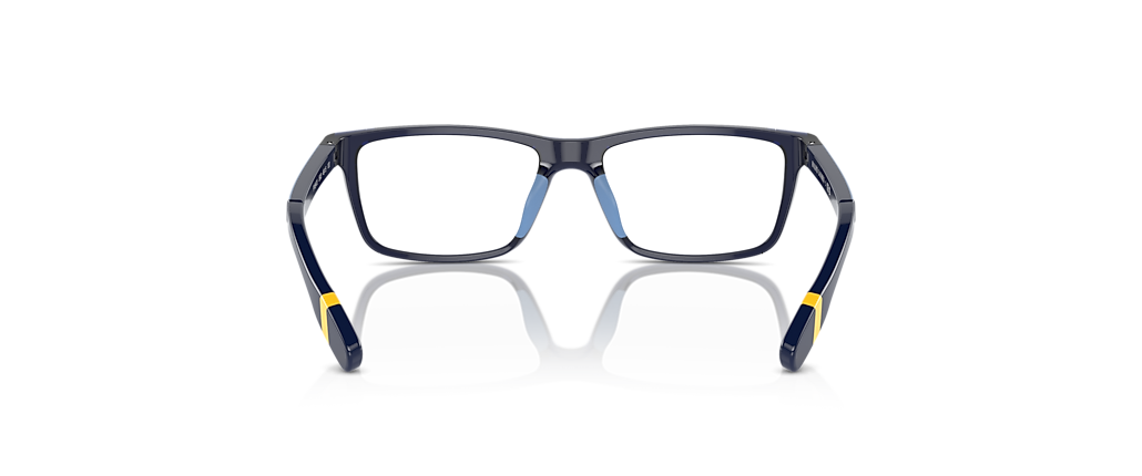 Polo Ralph Lauren PP8547U Shiny Transparent Navy Blue Frames