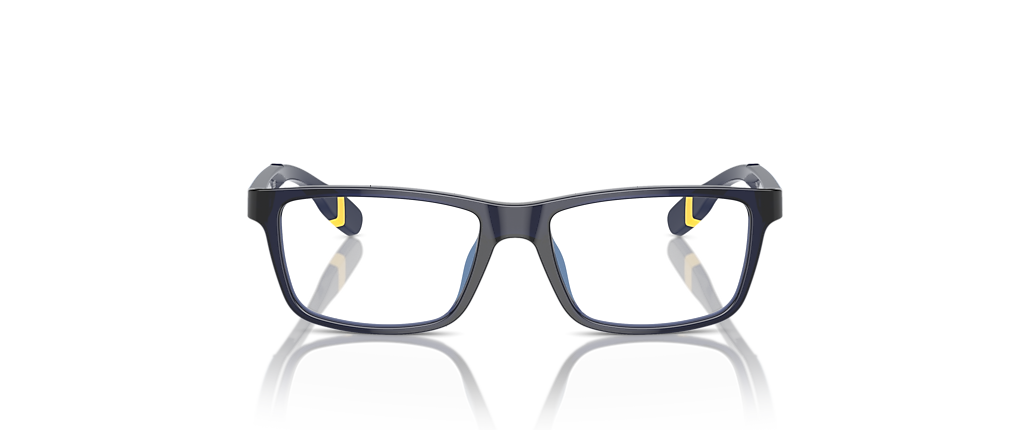 Polo Ralph Lauren PP8547U Shiny Transparent Navy Blue Frames