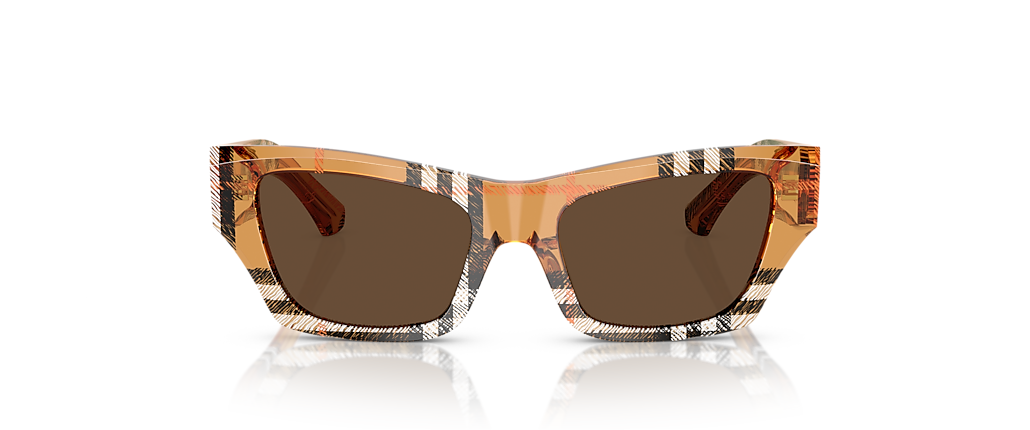 Burberry BE4441U Check Sand Sunglasses Burberry BE4441U Check Sand Sunglasses