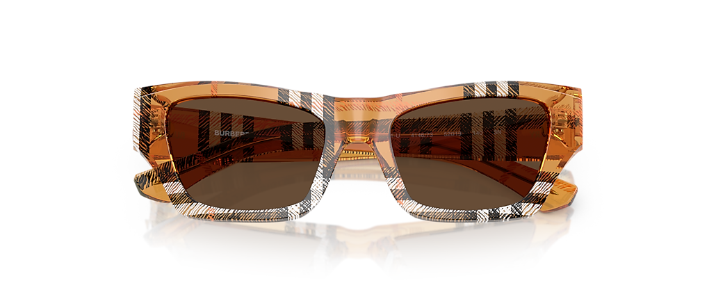 Burberry BE4441U Check Sand Sunglasses Burberry BE4441U Check Sand Sunglasses