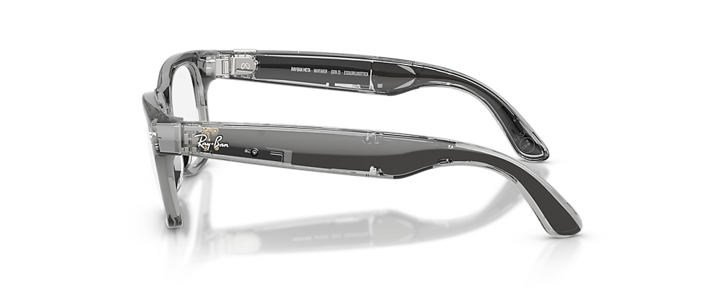 Ray-Ban Ray-Ban Meta Wayfarer Transparent Grey Ray-Ban Meta Smart Glasses