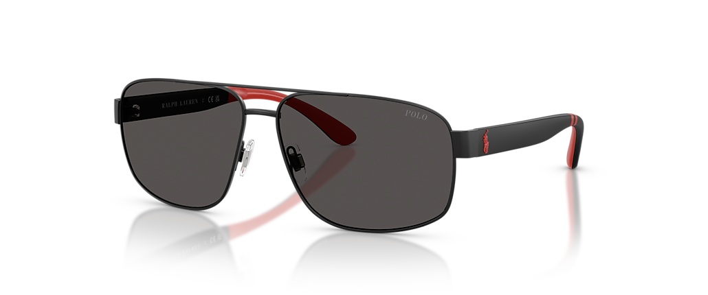 Polo Ralph Lauren PH3112 Matte Black Sunglasses