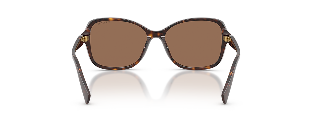 Ralph RA5351U Shiny Dark Havana Sunglasses