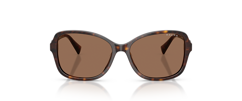 Ralph RA5351U Shiny Dark Havana Sunglasses