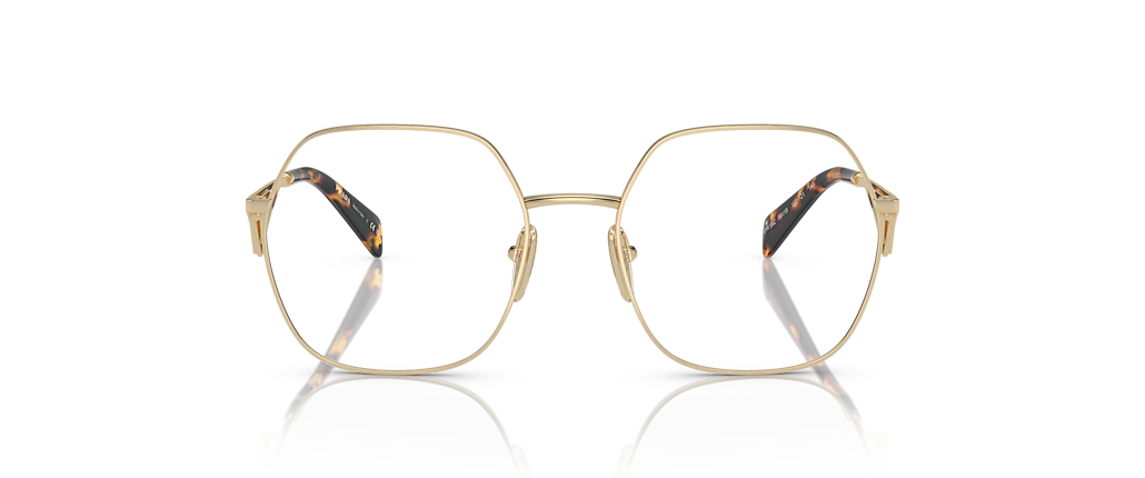 Prada PR 59ZV Pale Gold Frames