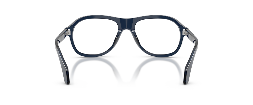 Moncler ME2025U Shiny Transparent Dark Blue Frames