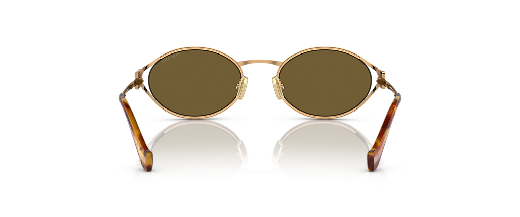 Miu Miu MU 52YS Brass Gold Sunglasses