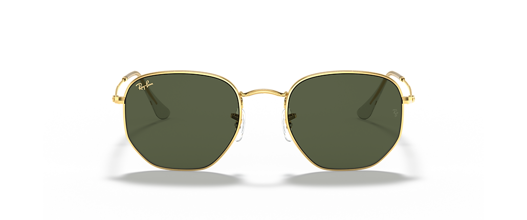 Ray-Ban RB3548 Hexagonal Gold Sunglasses Ray-Ban RB3548 Hexagonal Gold Sunglasses