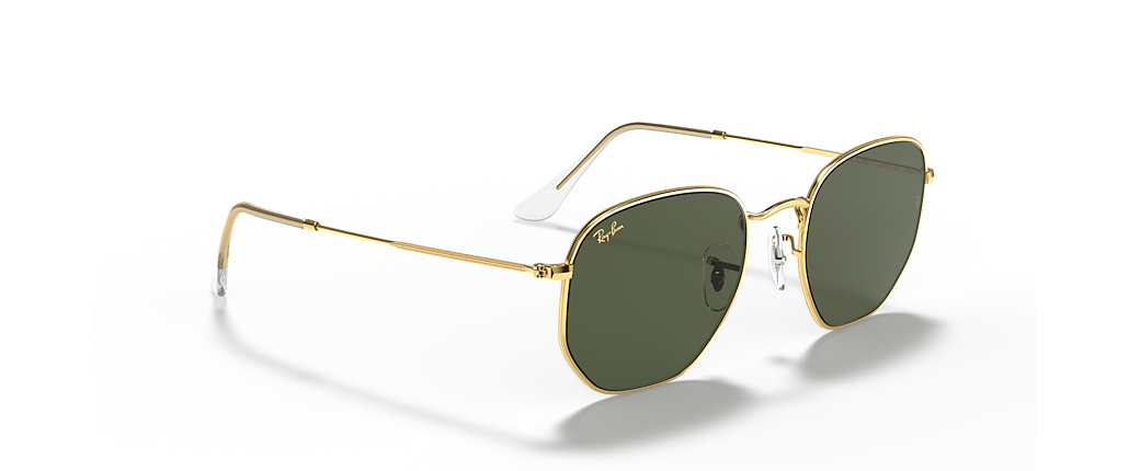 Ray-Ban RB3548 Hexagonal Gold Sunglasses Ray-Ban RB3548 Hexagonal Gold Sunglasses