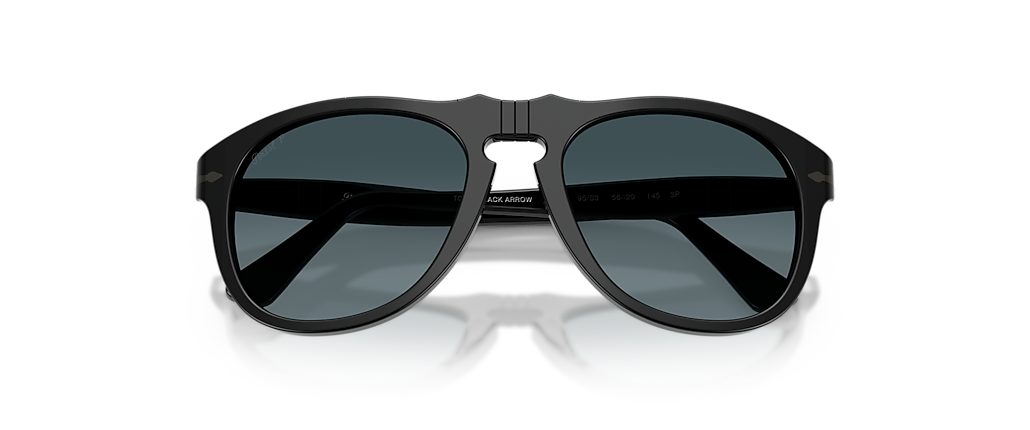 Persol PO0649NE - Total Black Arrow Black Sunglasses