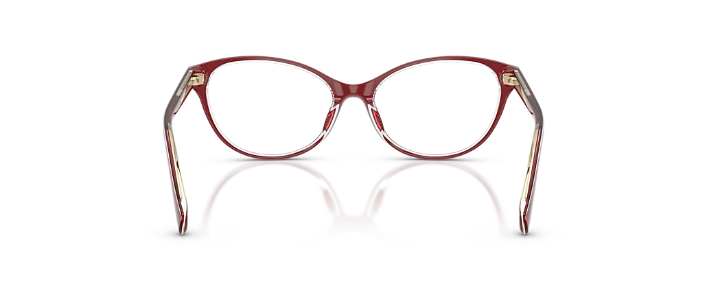 Ralph RA7186U Transparent Dark Burgundy Frames
