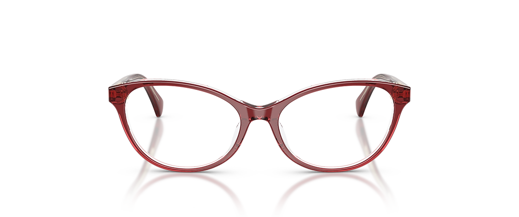Ralph RA7186U Transparent Dark Burgundy Frames