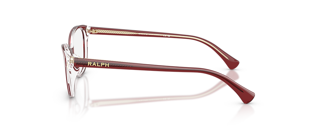 Ralph RA7186U Transparent Dark Burgundy Frames