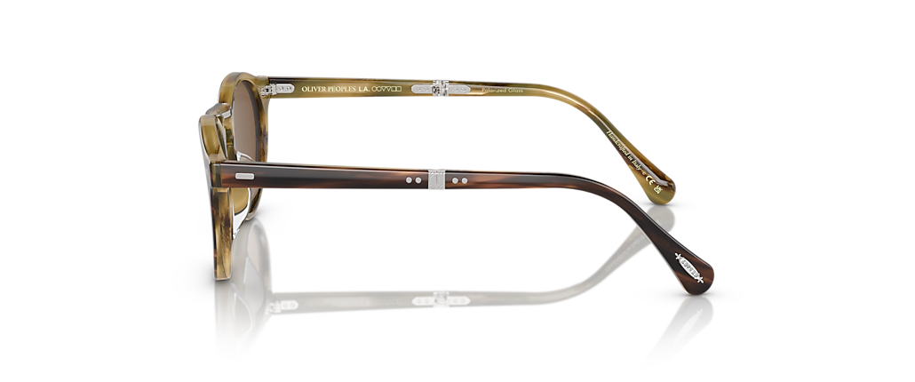 Oliver Peoples OV5456SU Gregory Peck 1962 Amaretto/Striped Honey Sunglasses Oliver Peoples OV5456SU Gregory Peck 1962 Amaretto/Striped Honey Sunglasses
