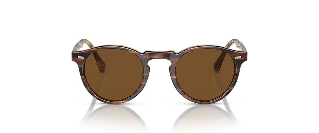 Oliver Peoples OV5456SU Gregory Peck 1962 Amaretto/Striped Honey Sunglasses Oliver Peoples OV5456SU Gregory Peck 1962 Amaretto/Striped Honey Sunglasses