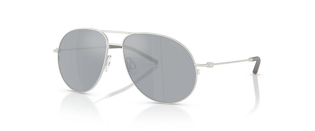 Moncler ME4002 Flyze Matte Silver Sunglasses Moncler ME4002 Flyze Matte Silver Sunglasses