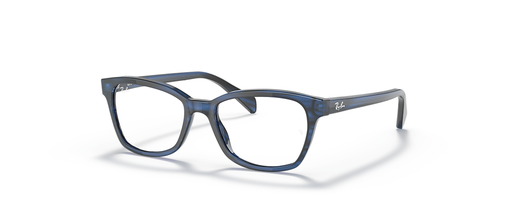 Ray-Ban RB1591 Optics Kids Striped Blue Frames Ray-Ban RB1591 Optics Kids Striped Blue Frames