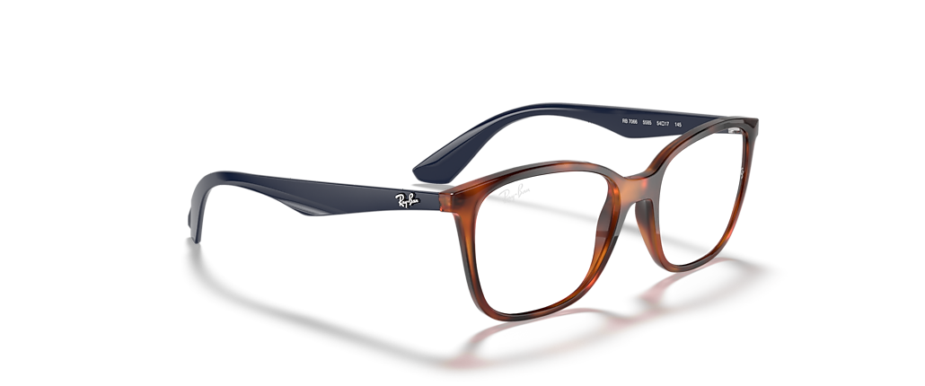 Ray-Ban RB7066 Optics Light Havana Frames Ray-Ban RB7066 Optics Light Havana Frames