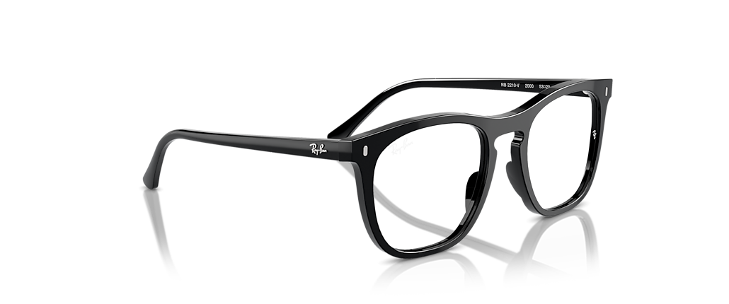 Ray-Ban RB2210V Optics Black Frames