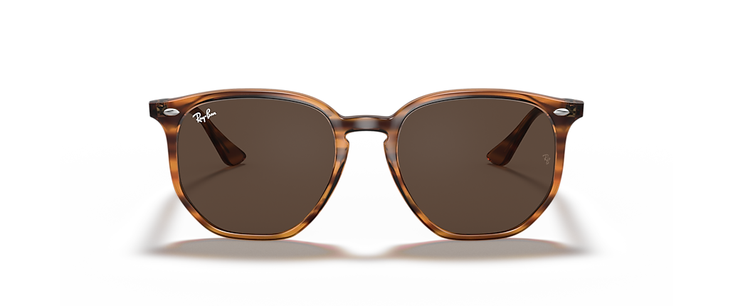 Ray-Ban RB4306 Striped Red Havana Sunglasses Ray-Ban RB4306 Striped Red Havana Sunglasses