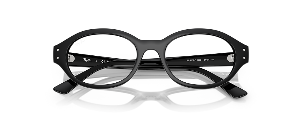 Ray-Ban RB7257F Shilo Optics Bio-Based Black Frames