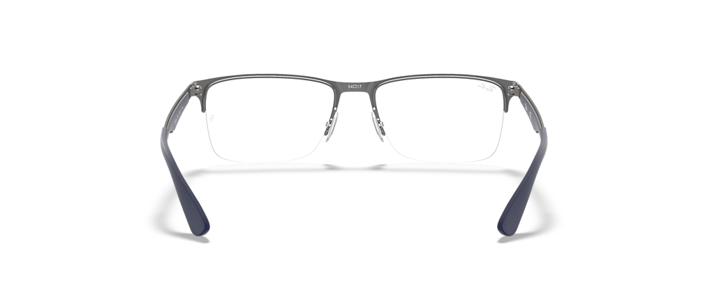 Ray-Ban RB6335 Optics Blue On Gunmetal Frames Ray-Ban RB6335 Optics Blue On Gunmetal Frames