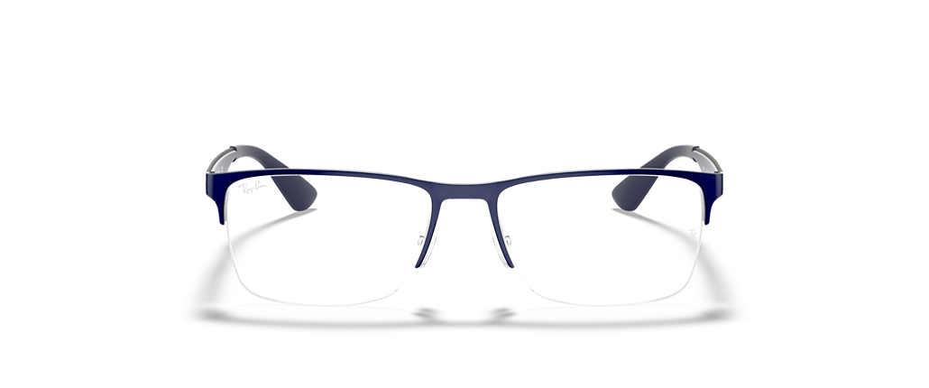 Ray-Ban RB6335 Optics Blue On Gunmetal Frames Ray-Ban RB6335 Optics Blue On Gunmetal Frames