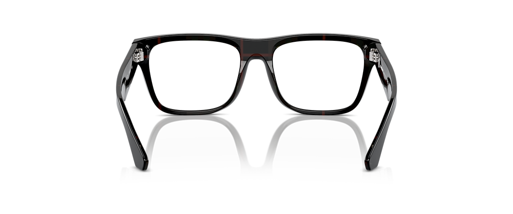 Burberry BE2411 Top Black On Vintage Check Frames Burberry BE2411 Top Black On Vintage Check Frames