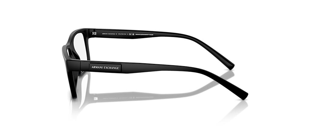 Armani Exchange AX3115F Matte Black Frames