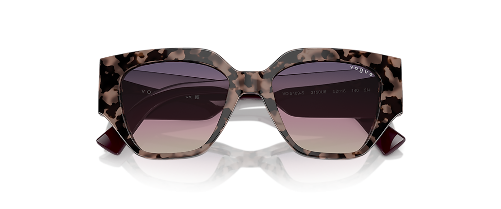 Vogue Eyewear VO5409S Pink Tortoise Sunglasses Vogue Eyewear VO5409S Pink Tortoise Sunglasses