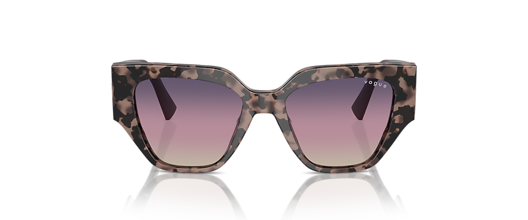Vogue Eyewear VO5409S Pink Tortoise Sunglasses Vogue Eyewear VO5409S Pink Tortoise Sunglasses