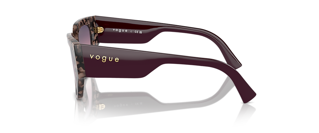 Vogue Eyewear VO5409S Pink Tortoise Sunglasses Vogue Eyewear VO5409S Pink Tortoise Sunglasses
