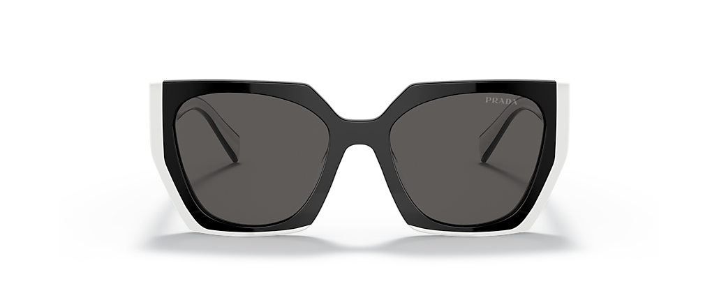 Prada PR 15WSF Black/Talc Sunglasses