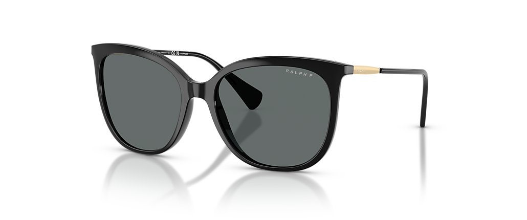 Ralph RA5248 Shiny Black Sunglasses