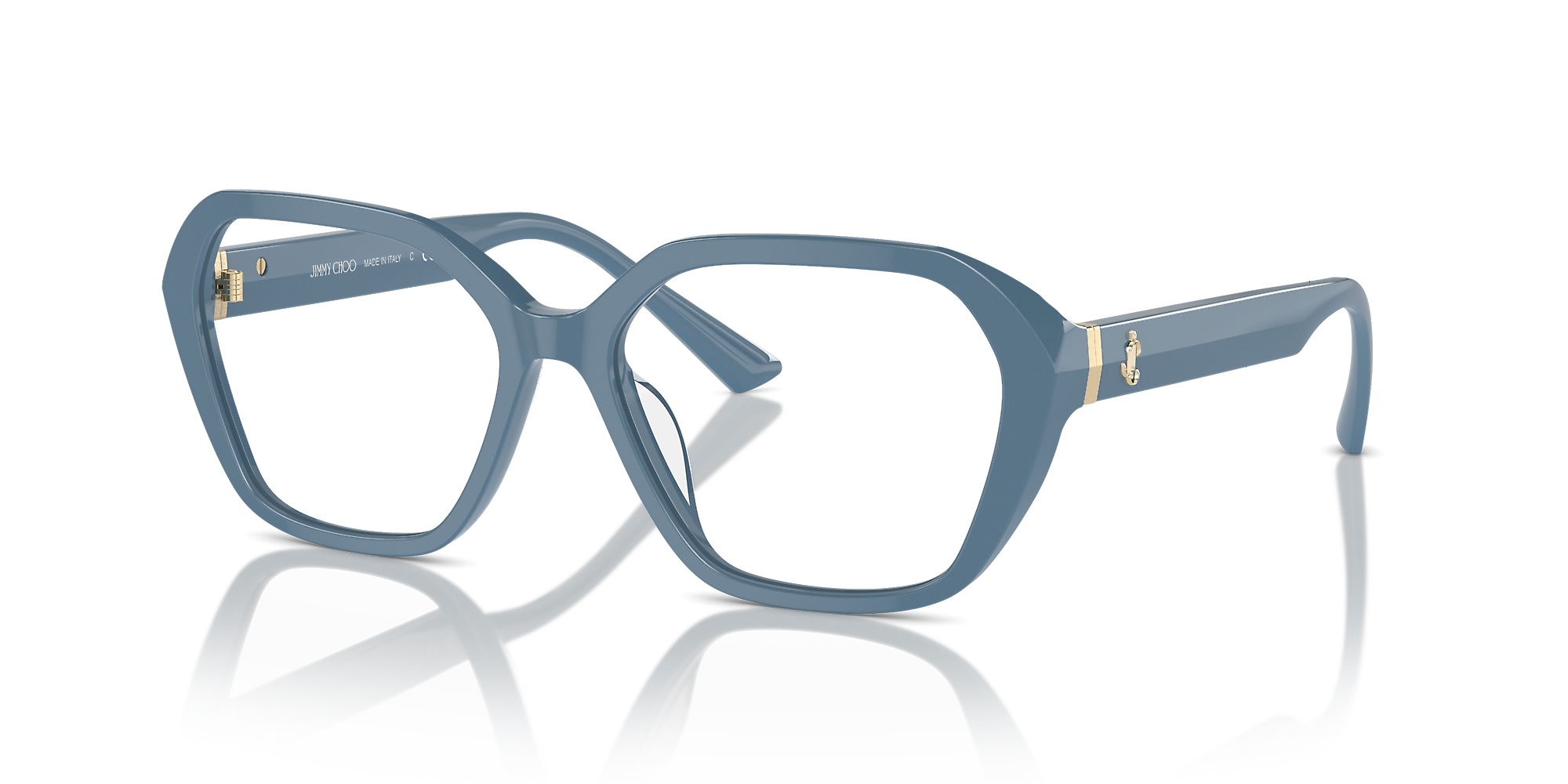 JIMMY CHOO 長方形フレムサンクラス CAMIS PJP70 Jimmy Choo JC3013U Glasses with Blue frame | OPSM
