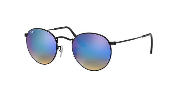 Ray-Ban RB3447 Round Flash Lenses Gradient