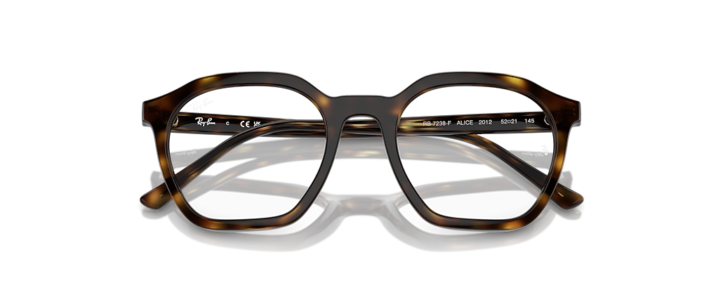 Ray-Ban RB7238F Alice Optics Havana Frames Ray-Ban RB7238F Alice Optics Havana Frames