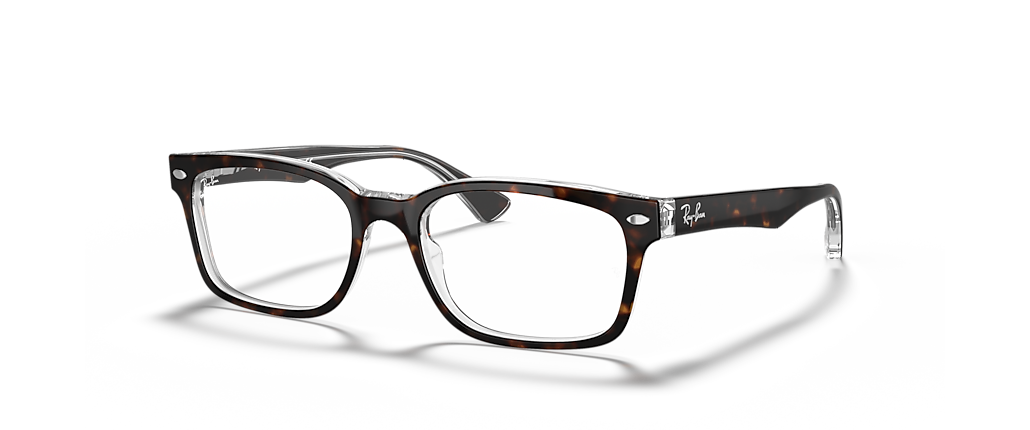 Ray-Ban RB5286 Optics Havana On Transparent Frames Ray-Ban RB5286 Optics Havana On Transparent Frames