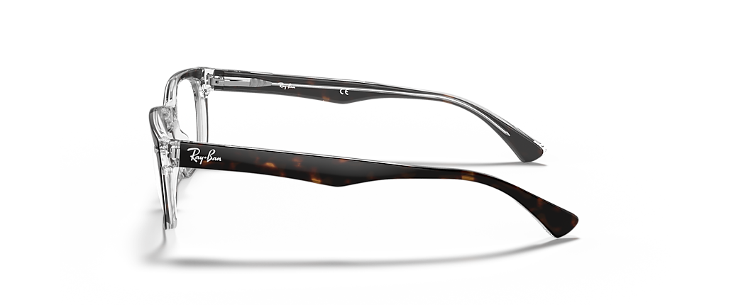 Ray-Ban RB5286 Optics Havana On Transparent Frames Ray-Ban RB5286 Optics Havana On Transparent Frames