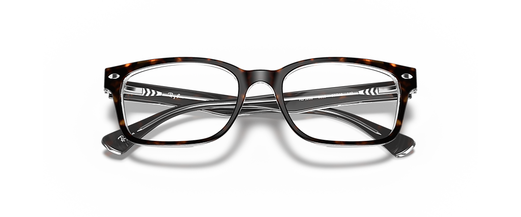 Ray-Ban RB5286 Optics Havana On Transparent Frames Ray-Ban RB5286 Optics Havana On Transparent Frames