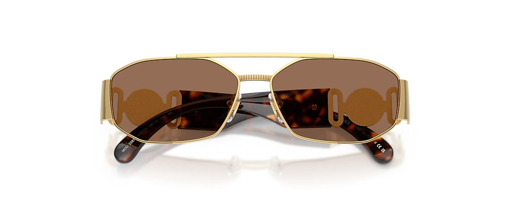 Versace VE2287 Gold Sunglasses Versace VE2287 Gold Sunglasses