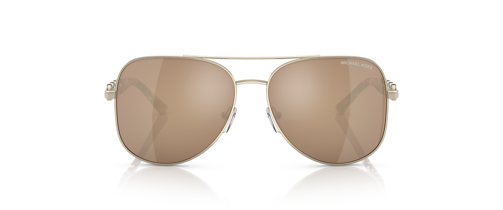 Michael Kors MK1121 Chianti Light Gold Sunglasses Michael Kors MK1121 Chianti Light Gold Sunglasses