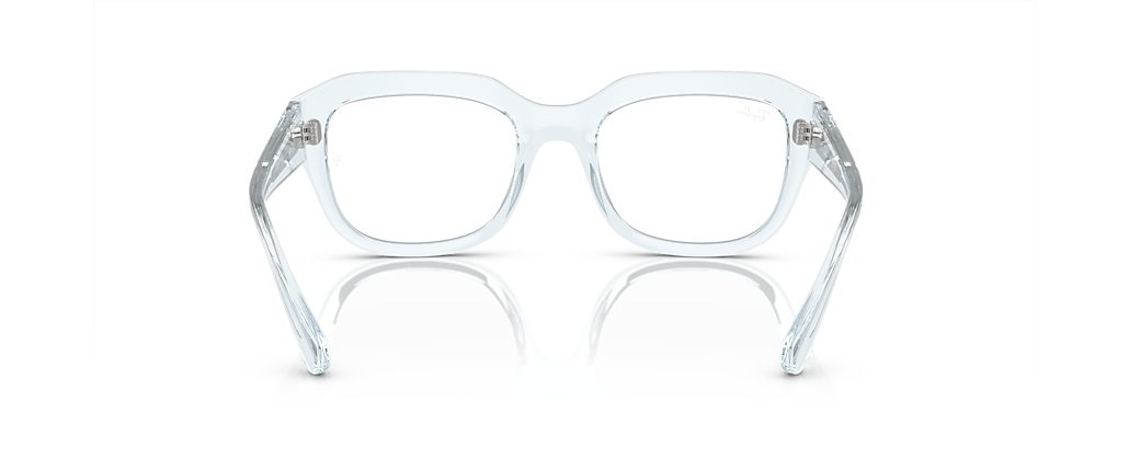Ray-Ban RB7225 Leonid Optics Bio-Based Transparent Light Blue Frames Ray-Ban RB7225 Leonid Optics Bio-Based Transparent Light Blue Frames