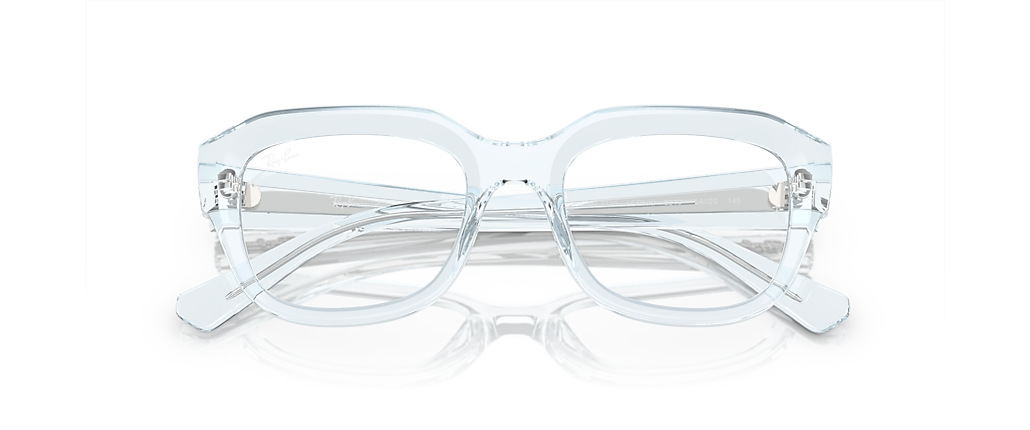 Ray-Ban RB7225 Leonid Optics Bio-Based Transparent Light Blue Frames Ray-Ban RB7225 Leonid Optics Bio-Based Transparent Light Blue Frames